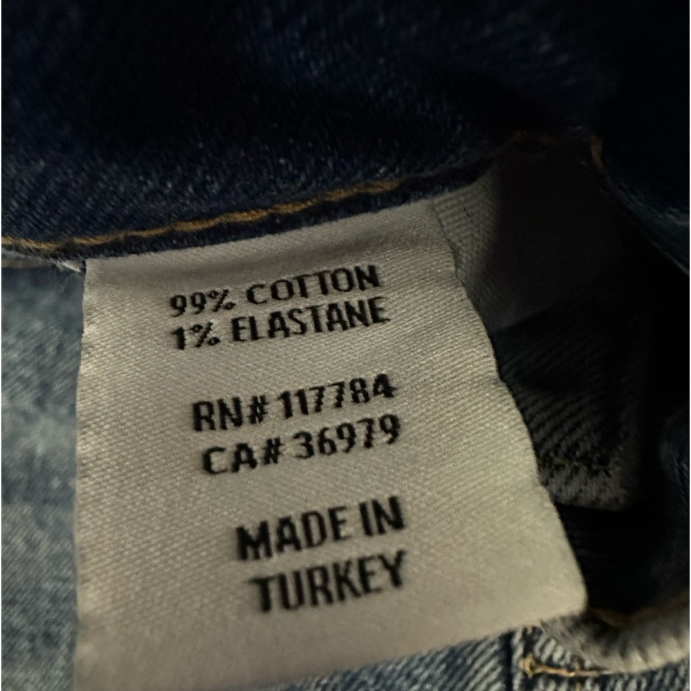 Rails Topanga High Rise Straight Jeans Size 28 Distressed Button Fly NWT - Picture 5 of 7